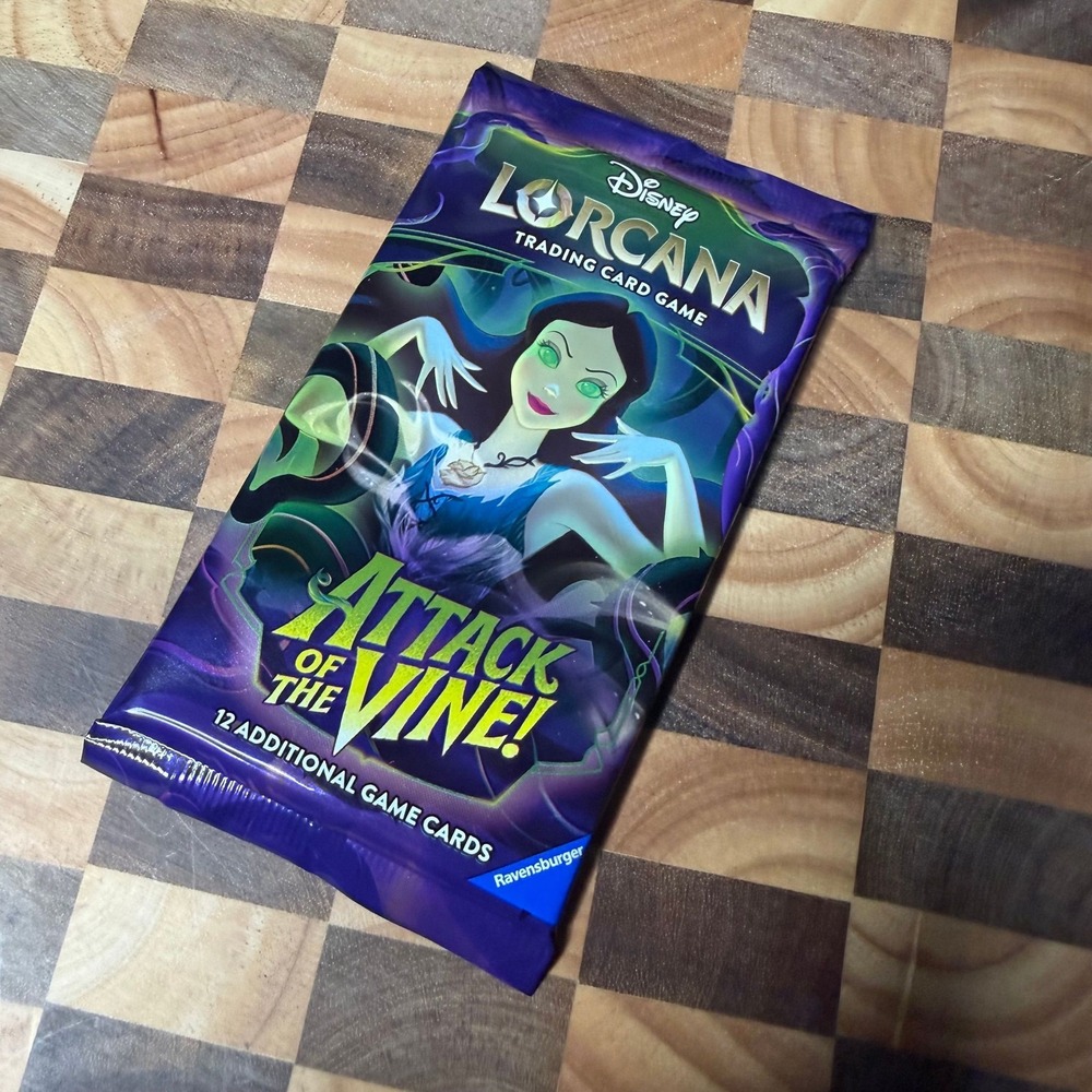 Disney Lorcana Attack of the Vine Booster Pack New & Sealed
